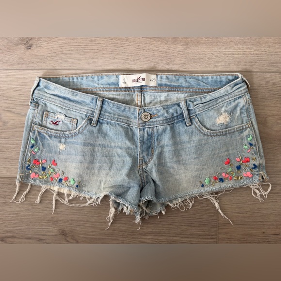 Hollister Women's Light Blue Denim Shorts💐🌸💐🌸💐🌸💐🌸 - Picture 1 of 5